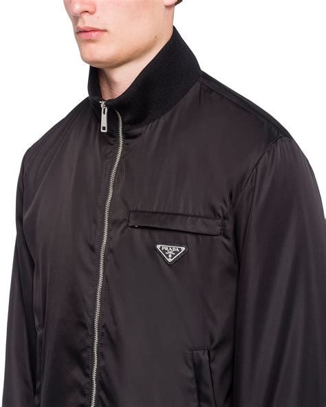 prada 're nylon jacket|prada nylon full zip jacket.